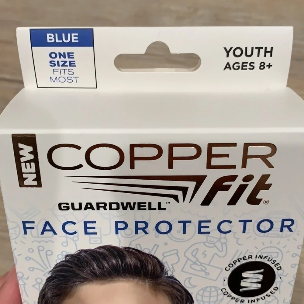 Gaurdwell cooper fit blue neck gator face cover